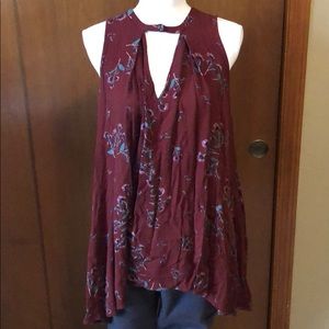 High low free people tank